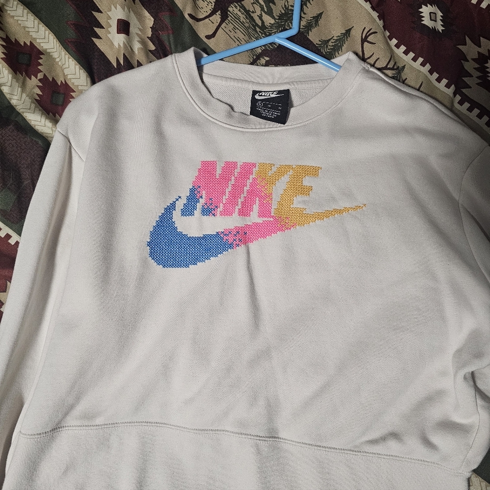 Womens Nike Cropped Sweatshirt